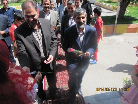 استقبال ازمسئولین هیات فوتبال استان آذربایجان شرقی ستودنی بود