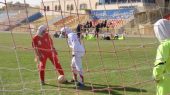تمرین بانوان در چمن استادیوم تختی تبریز