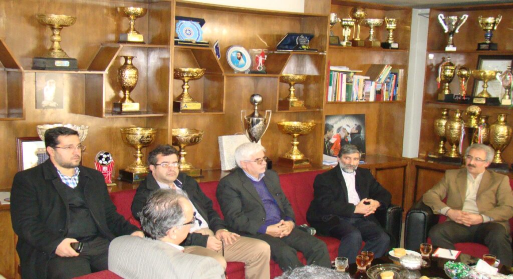 دیدار دو همرزم در باشگاه تراکتورسازی