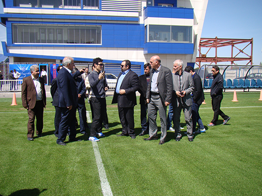 بازرسین کنفدراسیون فوتبال آسیا (AFC) در تبریز