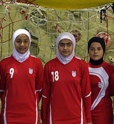 ساناز ربیع لاله ، مهتا رحیم زاده، اسماء نظری در اردوی تدارکاتی تیم ملی فوتبال دختران زیر 16 سال