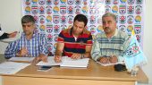 ثبت قراردادهای تیم گسترش فولاد در هیأت فوتبال