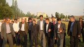 استقبال از رئیس هیأت فوتبال استان آذربایجان شرقی ستودنی بود