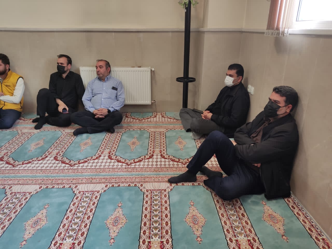 مراسم سخنرانی ویژه ماه مبارک رمضان در حسینیه هیأت فوتبال استان بعداز اقامه نماز ظهر و عصر
