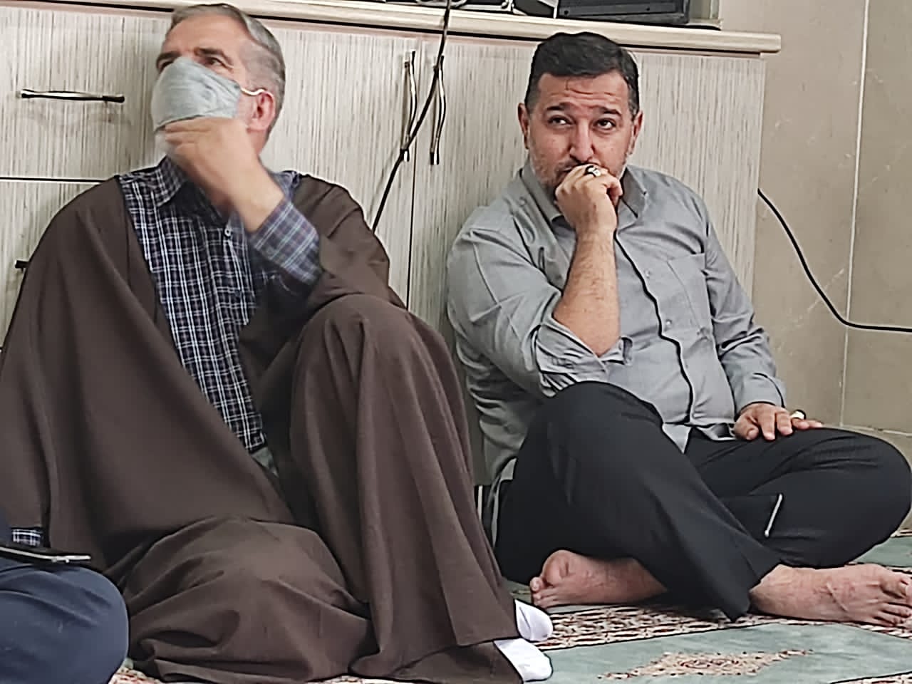 مراسم سخنرانی ویژه ماه مبارک رمضان در حسینیه هیأت فوتبال استان بعداز اقامه نماز ظهر و عصر