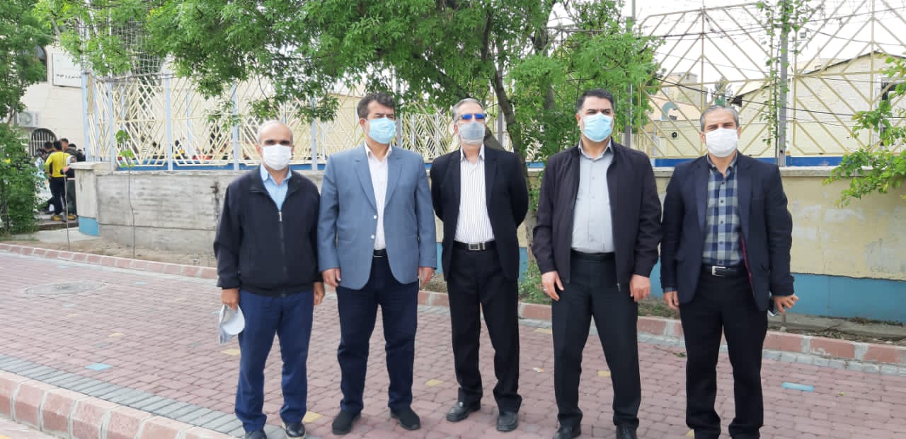 راهپیمایی جامعه ورزشی فوتبال استان در روز قدس