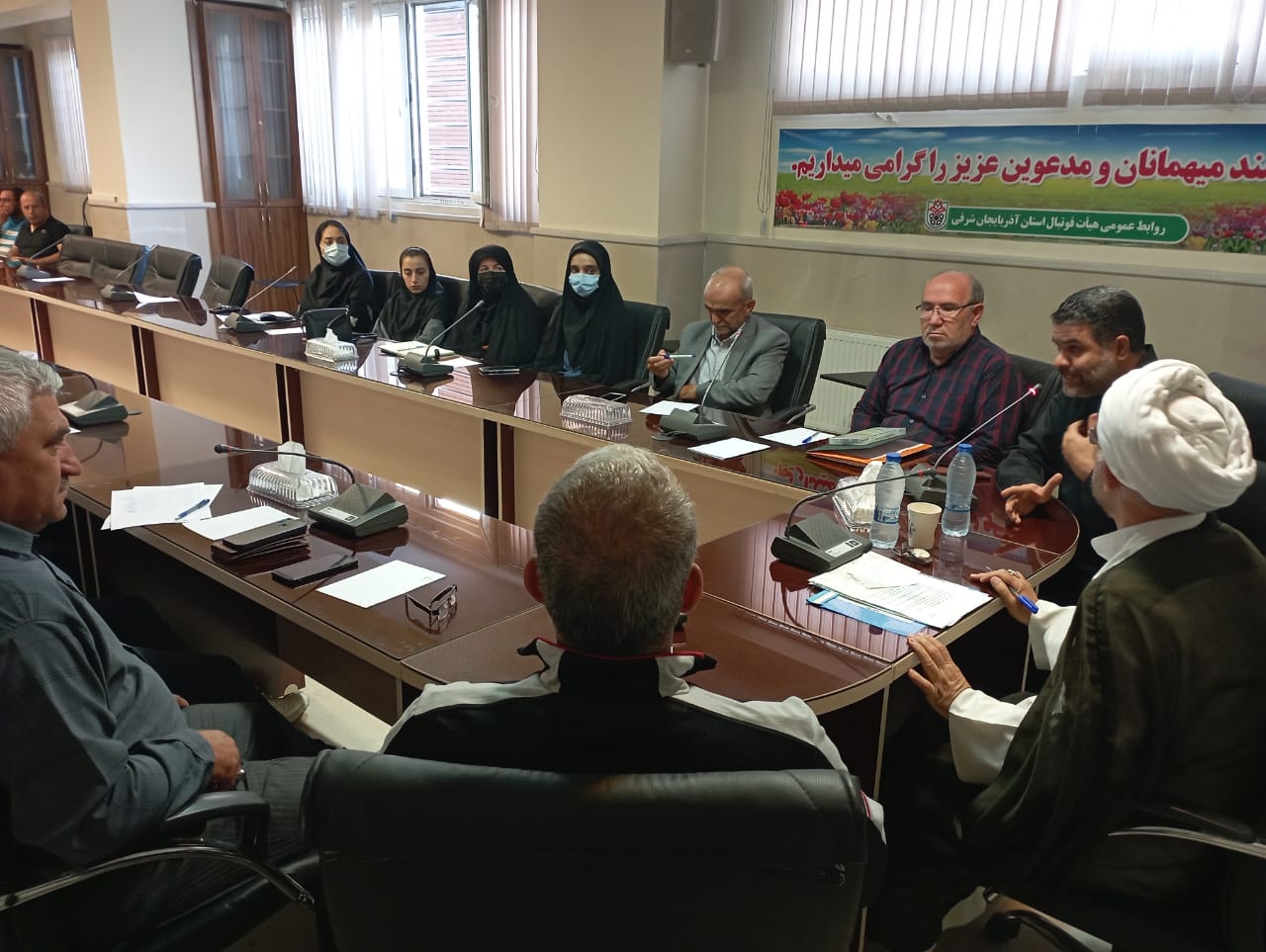 کلاس توجیهی دانش افزایی مربیان مدارس فوتبال محلات تبریز