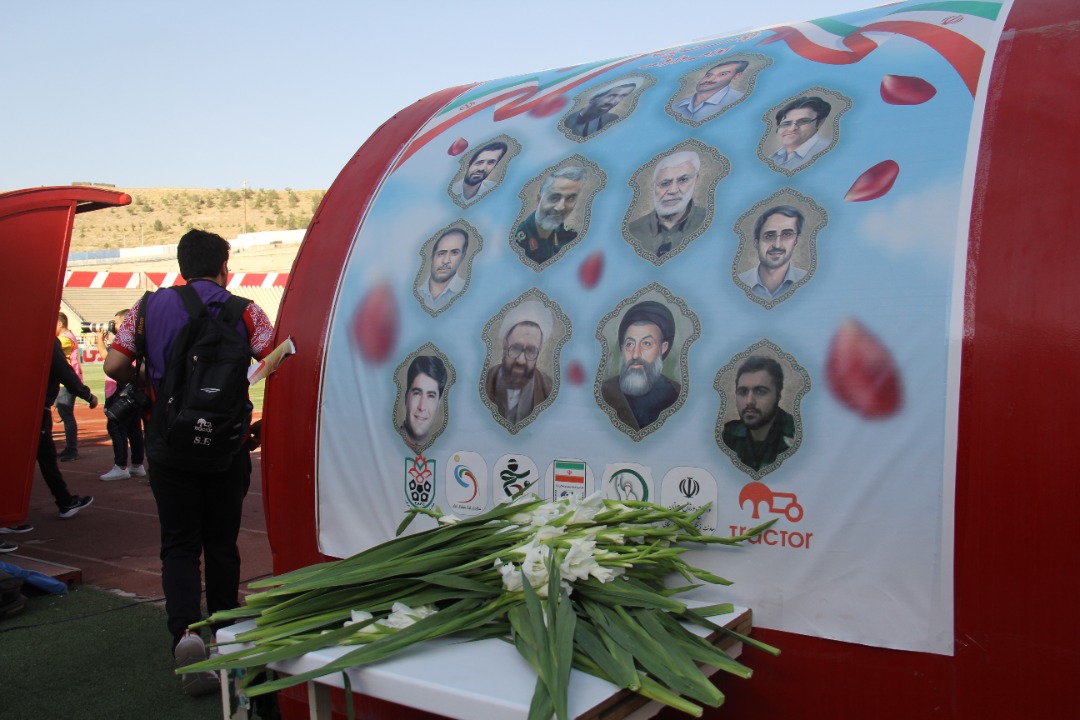 دای احترام جامعه ورزشی فوتبال نسبت به شهدای گرانقدر ترور