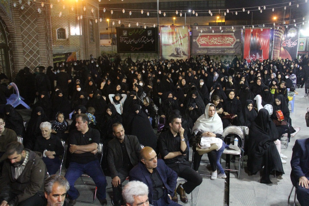 مراسم عزاداری سوگ عاشقان ویژه جامعه ورزشی استان