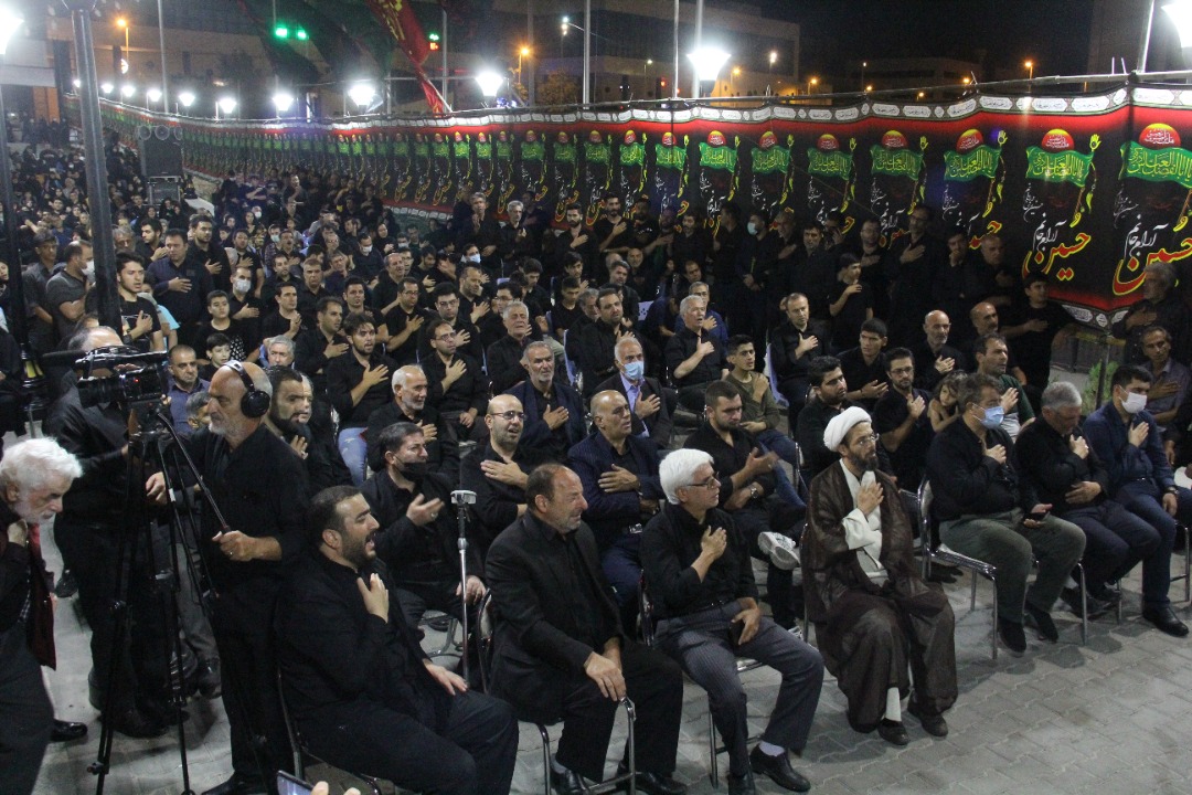 مراسم عزاداری سوگ عاشقان ویژه جامعه ورزشی استان