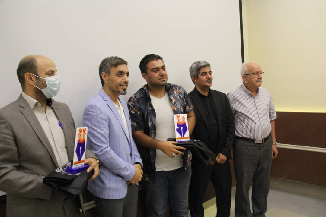 مراسم تجلیل باشگاه مس سونگون ورزقان از خبرنگاران و عکاسان ورزشی به مناسبت روز خبرنگار