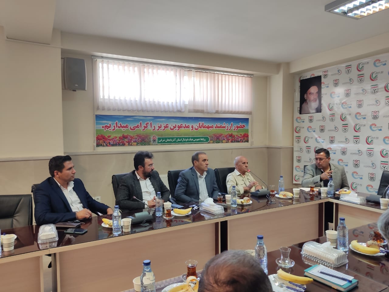 جلسه هماهنگی بازی پیشکسوتان (گرامیداشت استاد بیوک صباغ)
