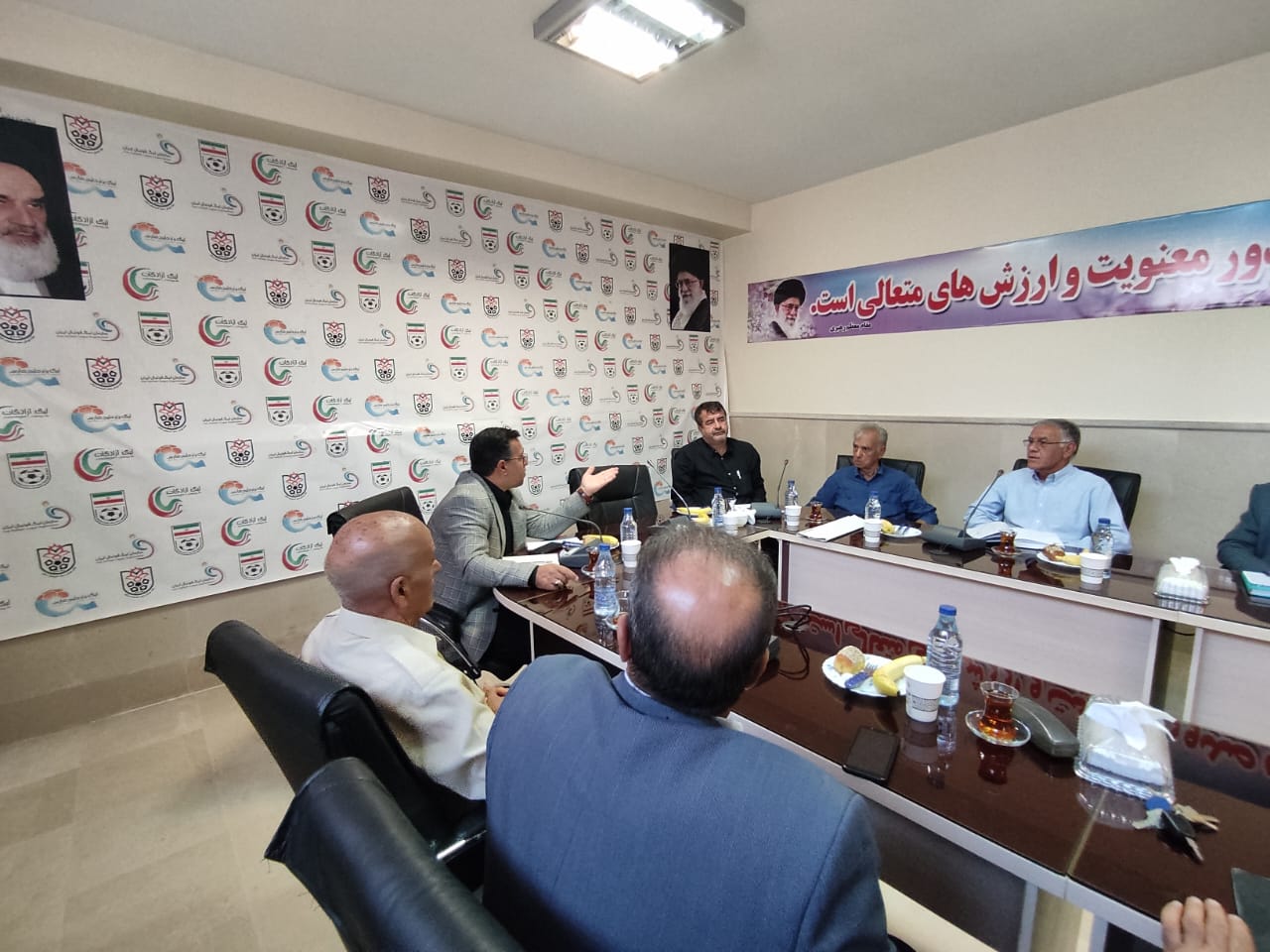 جلسه هماهنگی بازی پیشکسوتان (گرامیداشت استاد بیوک صباغ)