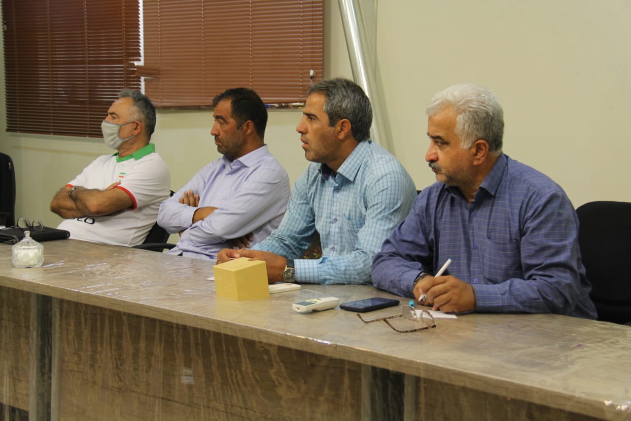جلسه هماهنگی اردوی استعدادیابی تیم ملی فوتبال زیر ۱۵ سال کشور در شهرستان آذرشهر