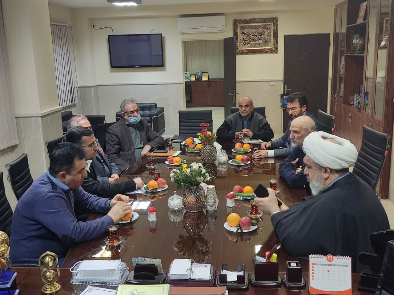 جلسه کمیسیون فرهنگی هیأت فوتبال استان
