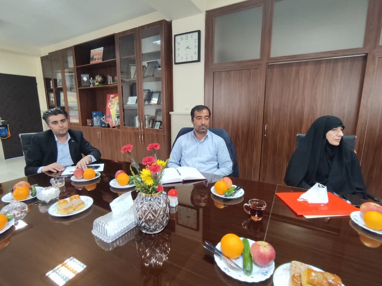 جلسه هیئت رئیسه هیأت فوتبال استان