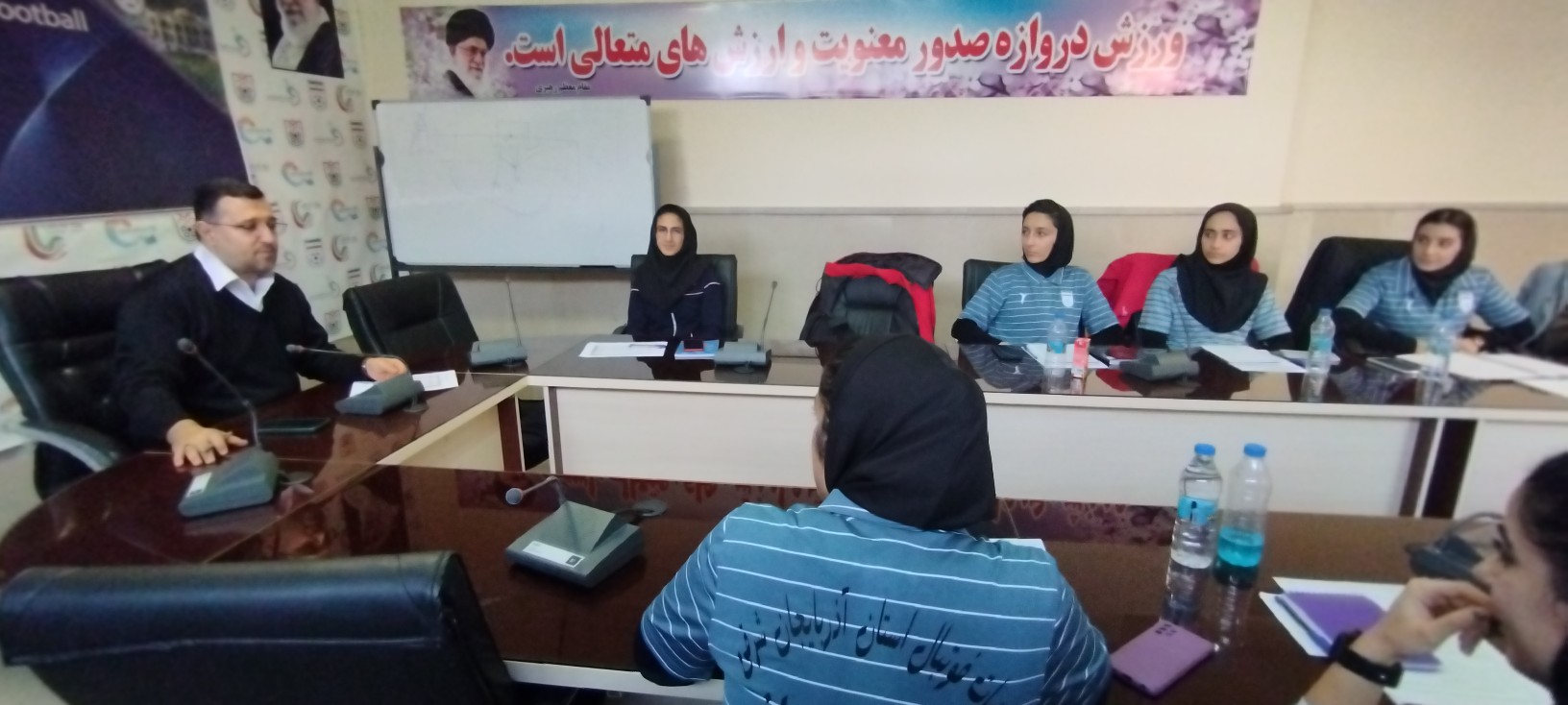 اختتامیه کلاس داوری درجه سه فوتبال بانوان