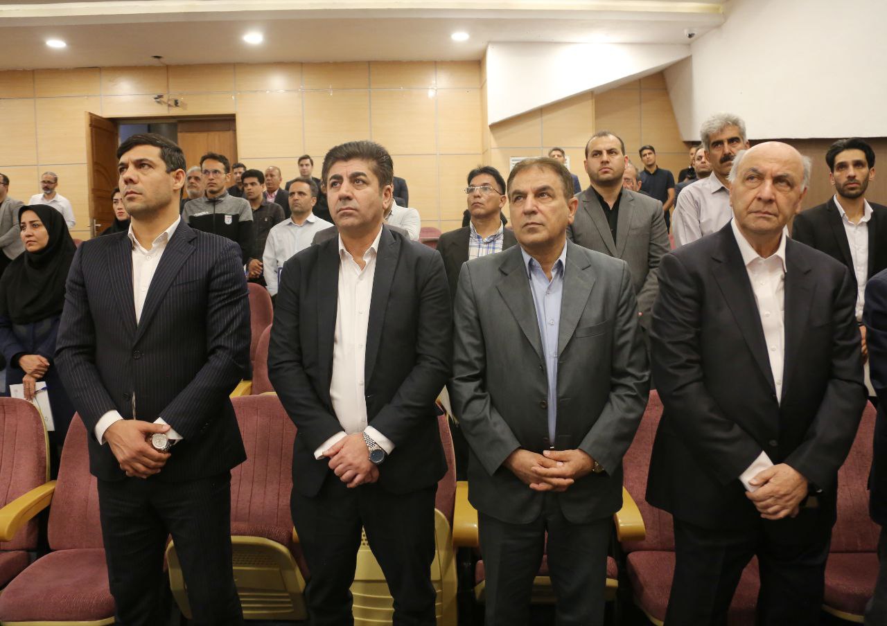 مراسم افتتاحیه رونمایی از سیستم آموزش آنلاین فدراسیون فوتبال