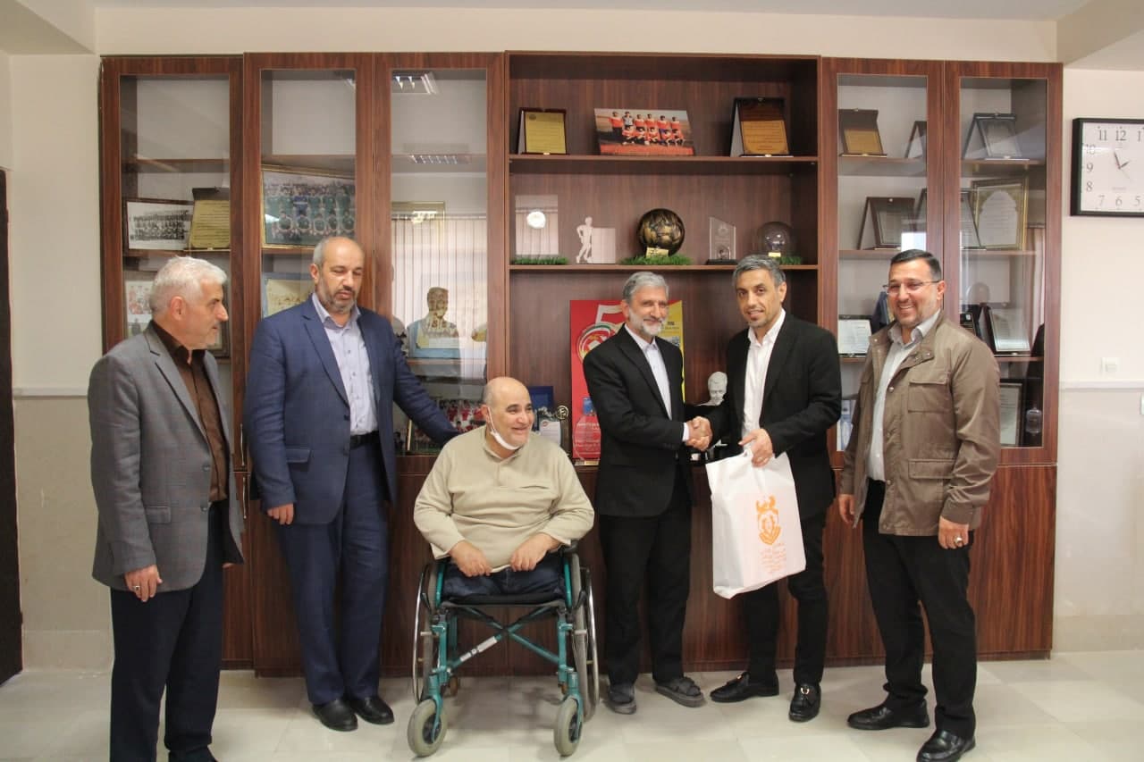 دیدار صمیمی باشگاه مس سونگون ورزقان با رئیس هیأت فوتبال استان