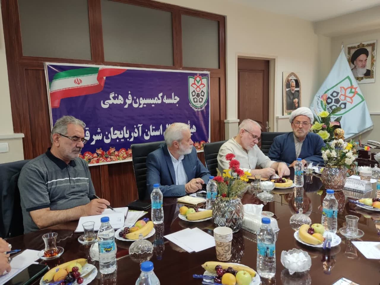 جلسه کمیسیون فرهنگی هیأت فوتبال استان آذربایجان شرقی