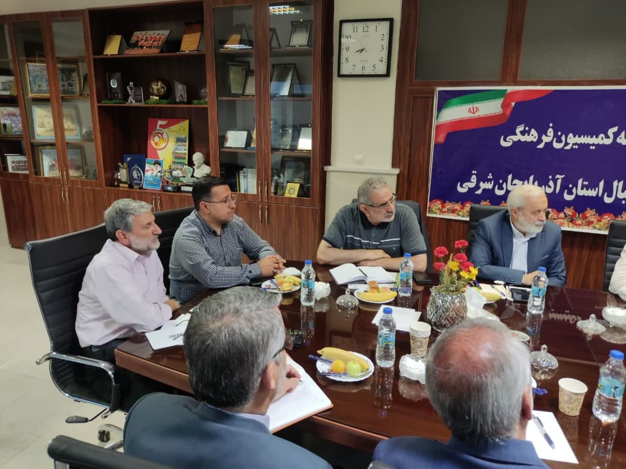 جلسه کمیسیون فرهنگی هیأت فوتبال استان آذربایجان شرقی