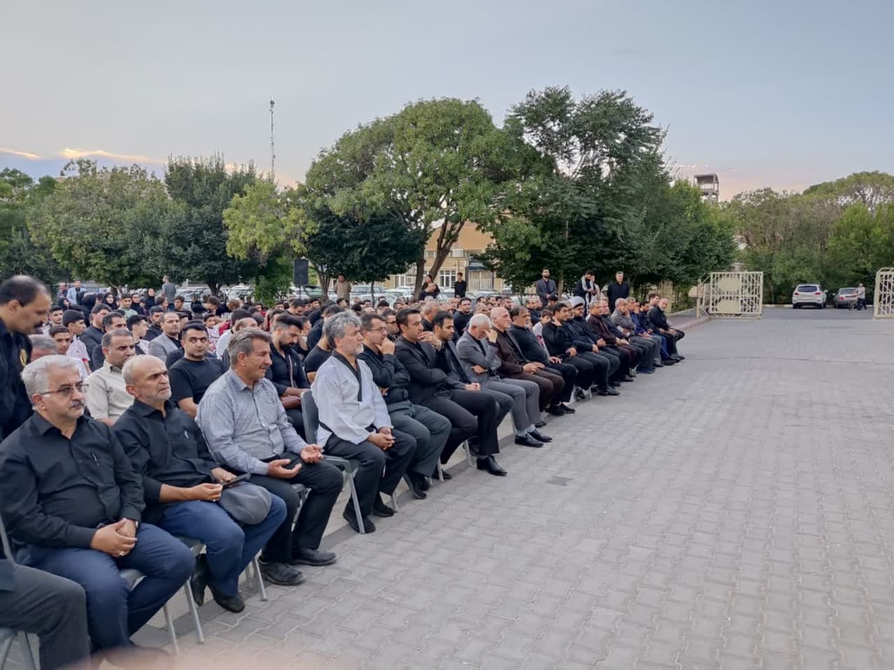 مراسم عزاداری ویژه جامعه ورزشی فوتبال