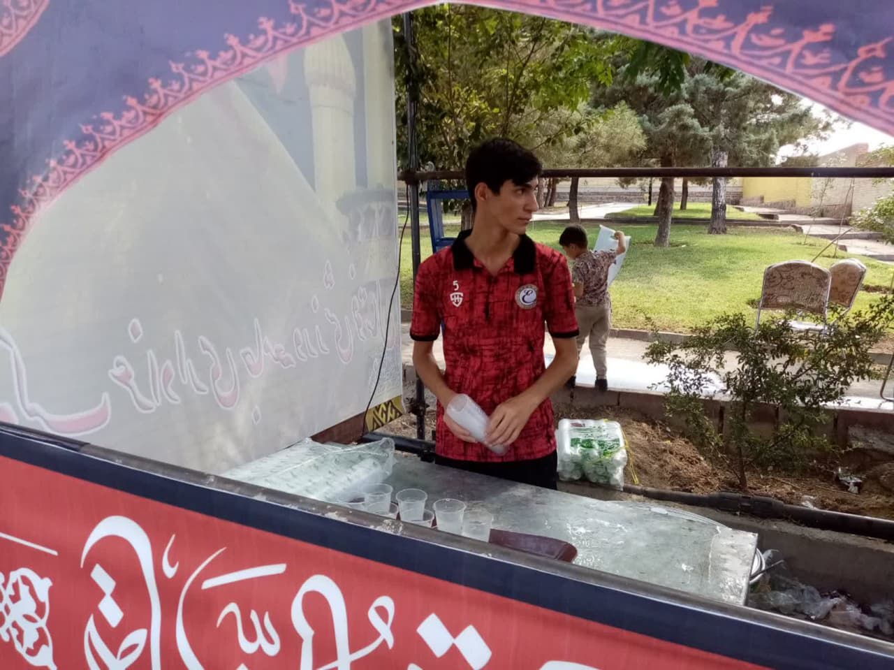 موکب عزاداری جامعه ورزشی فوتبال استان