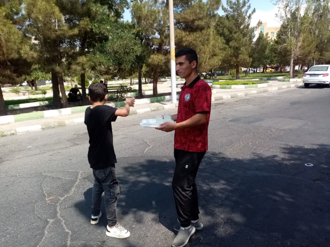 موکب عزاداری جامعه ورزشی فوتبال استان