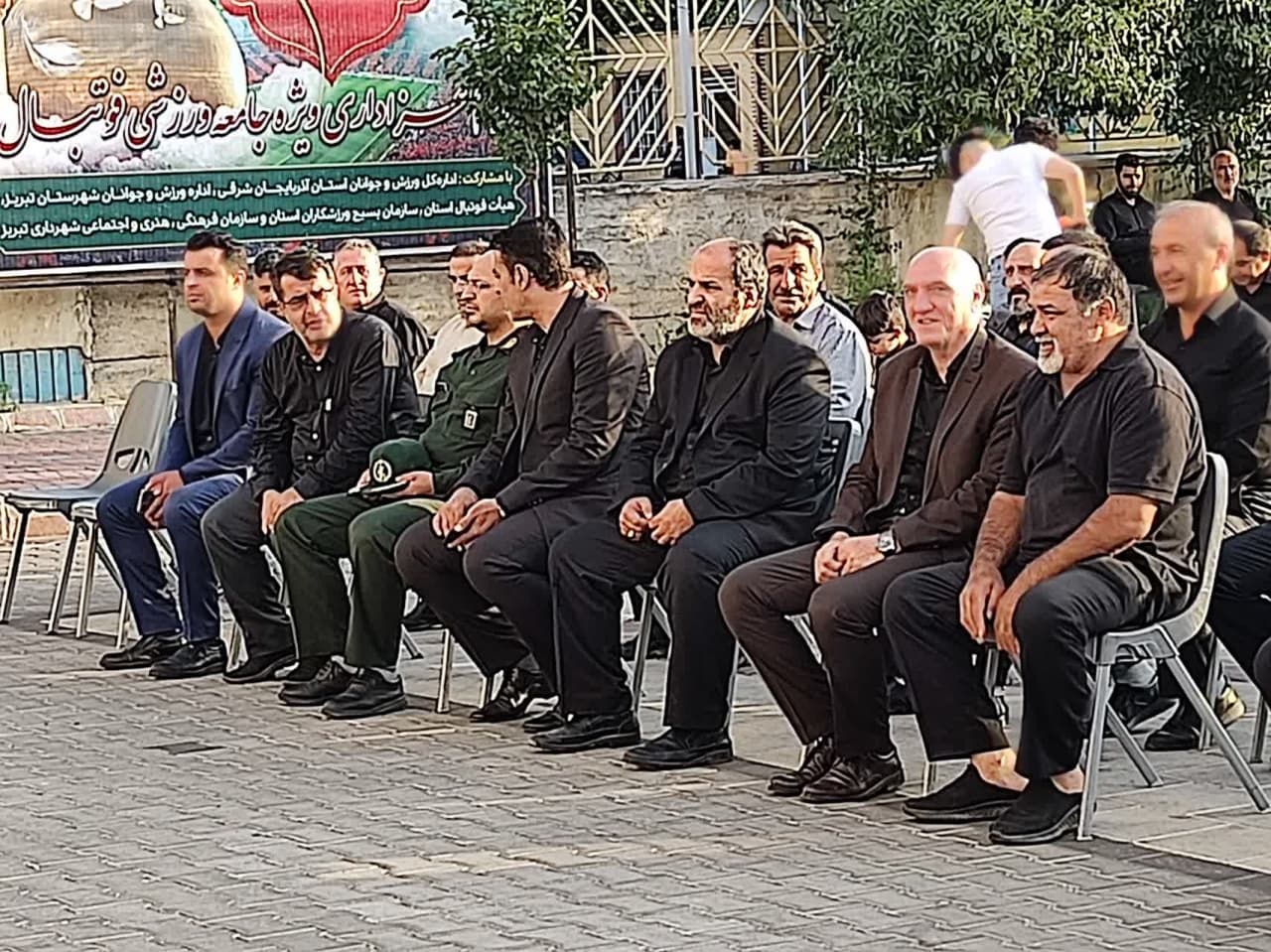مراسم عزاداری ویژه جامعه ورزشی فوتبال