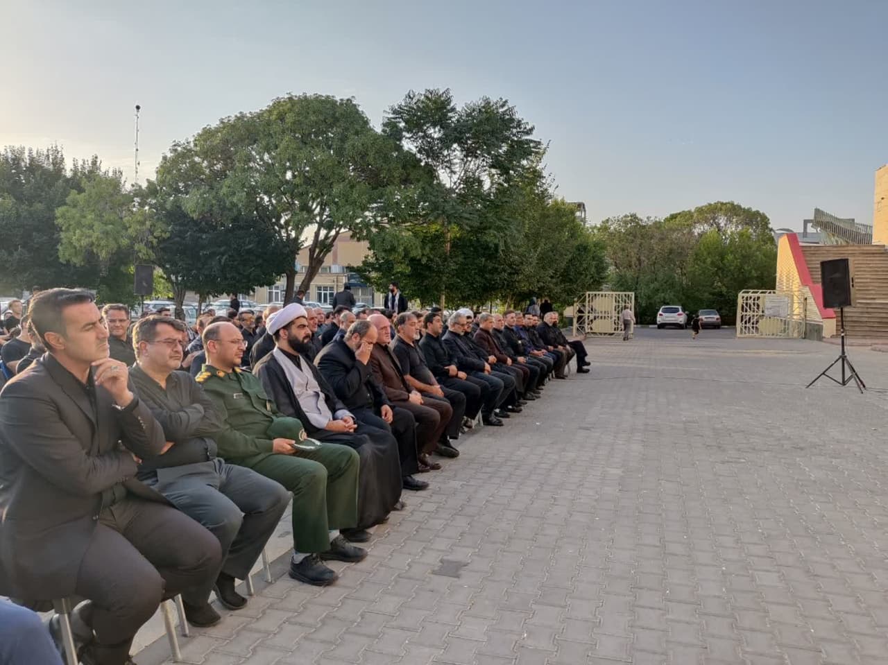 مراسم عزاداری ویژه جامعه ورزشی فوتبال