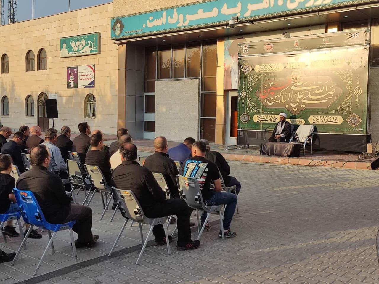 مراسم عزاداری ویژه جامعه ورزشی فوتبال