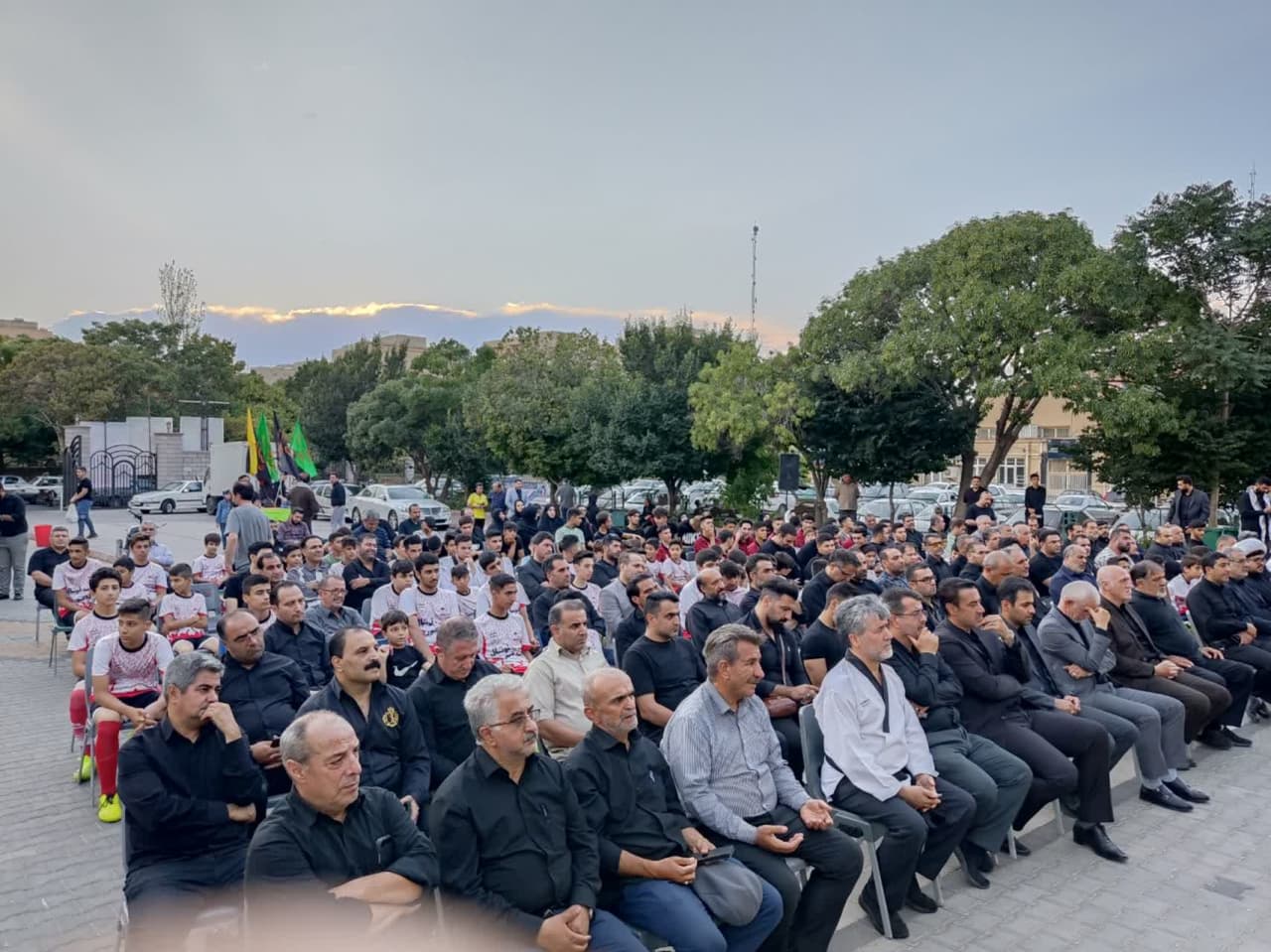 مراسم عزاداری ویژه جامعه ورزشی فوتبال