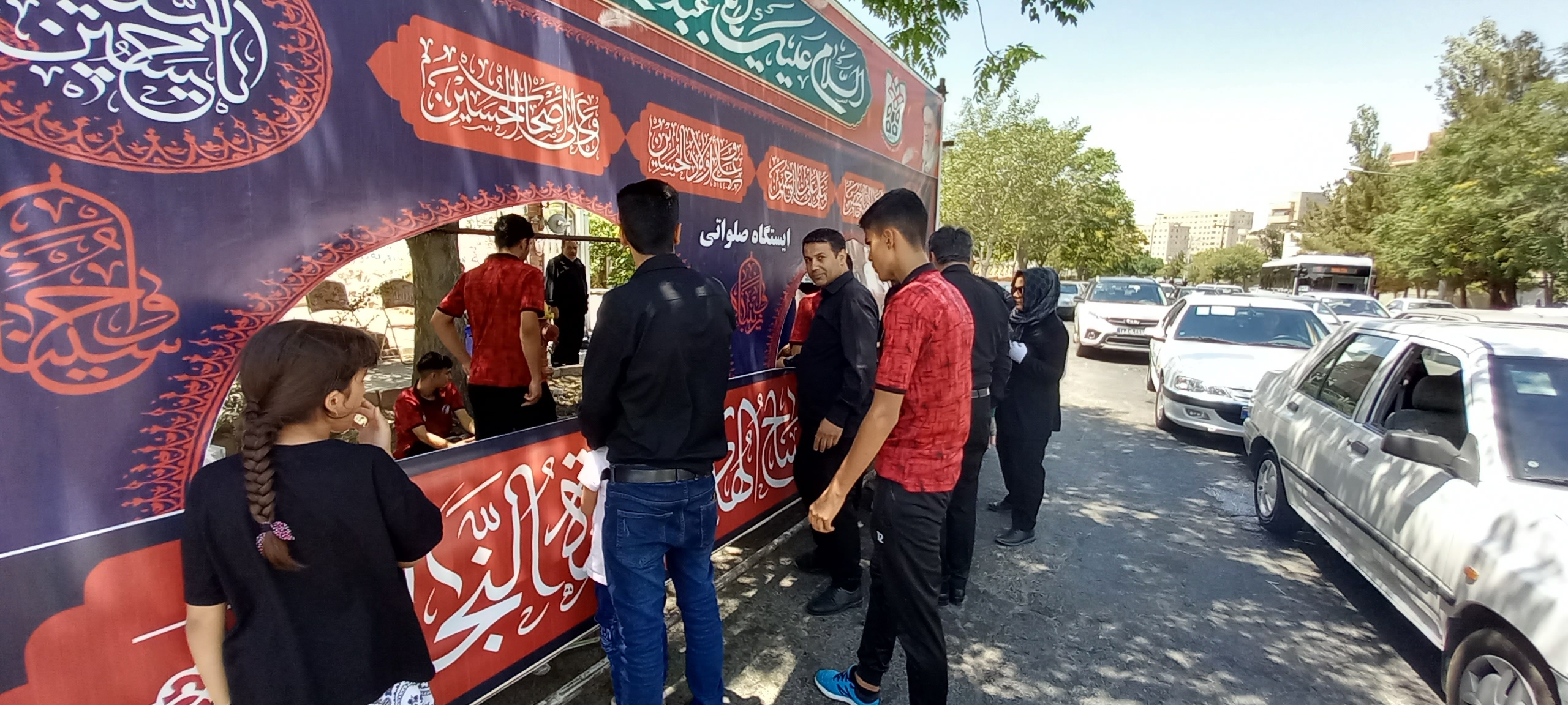 موکب عزاداری جامعه ورزشی فوتبال استان
