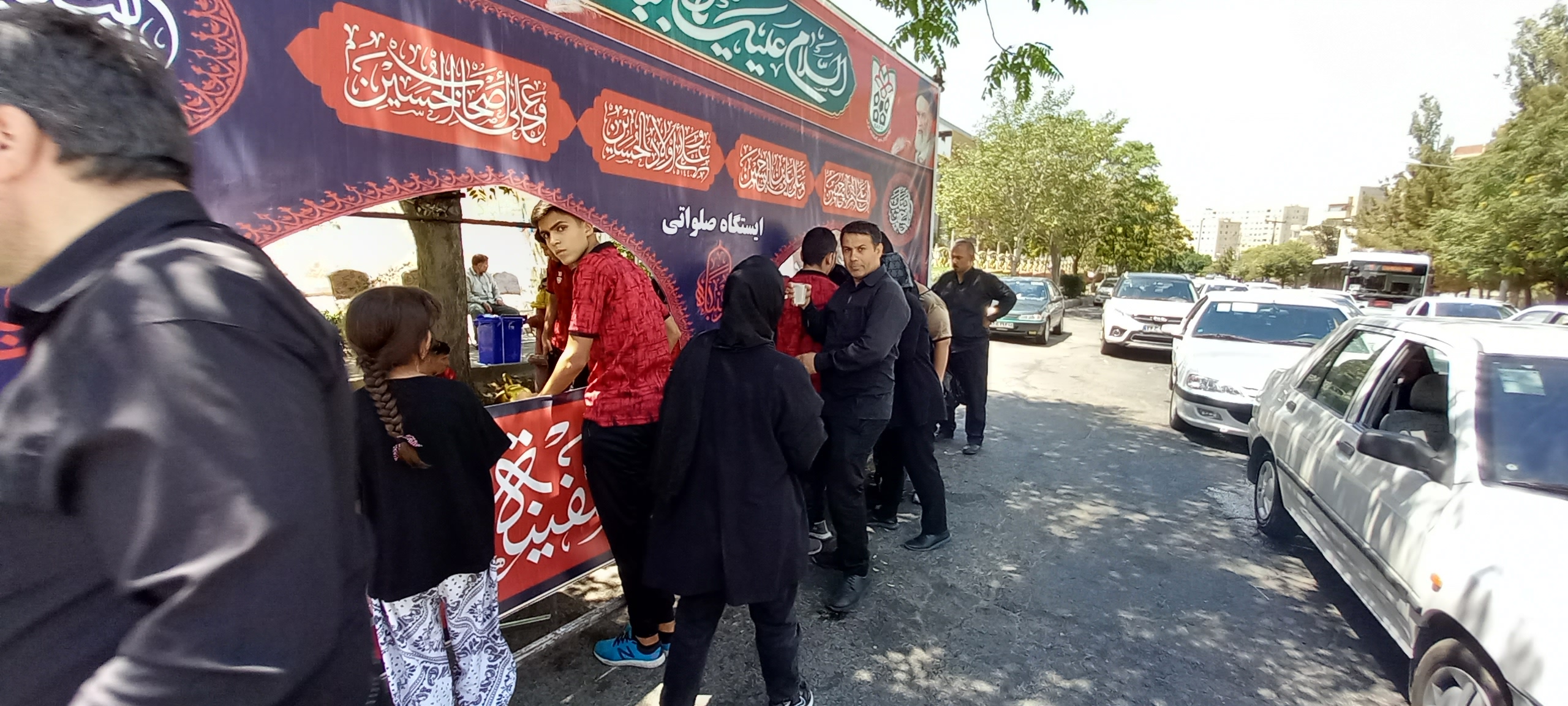 موکب عزاداری جامعه ورزشی فوتبال استان