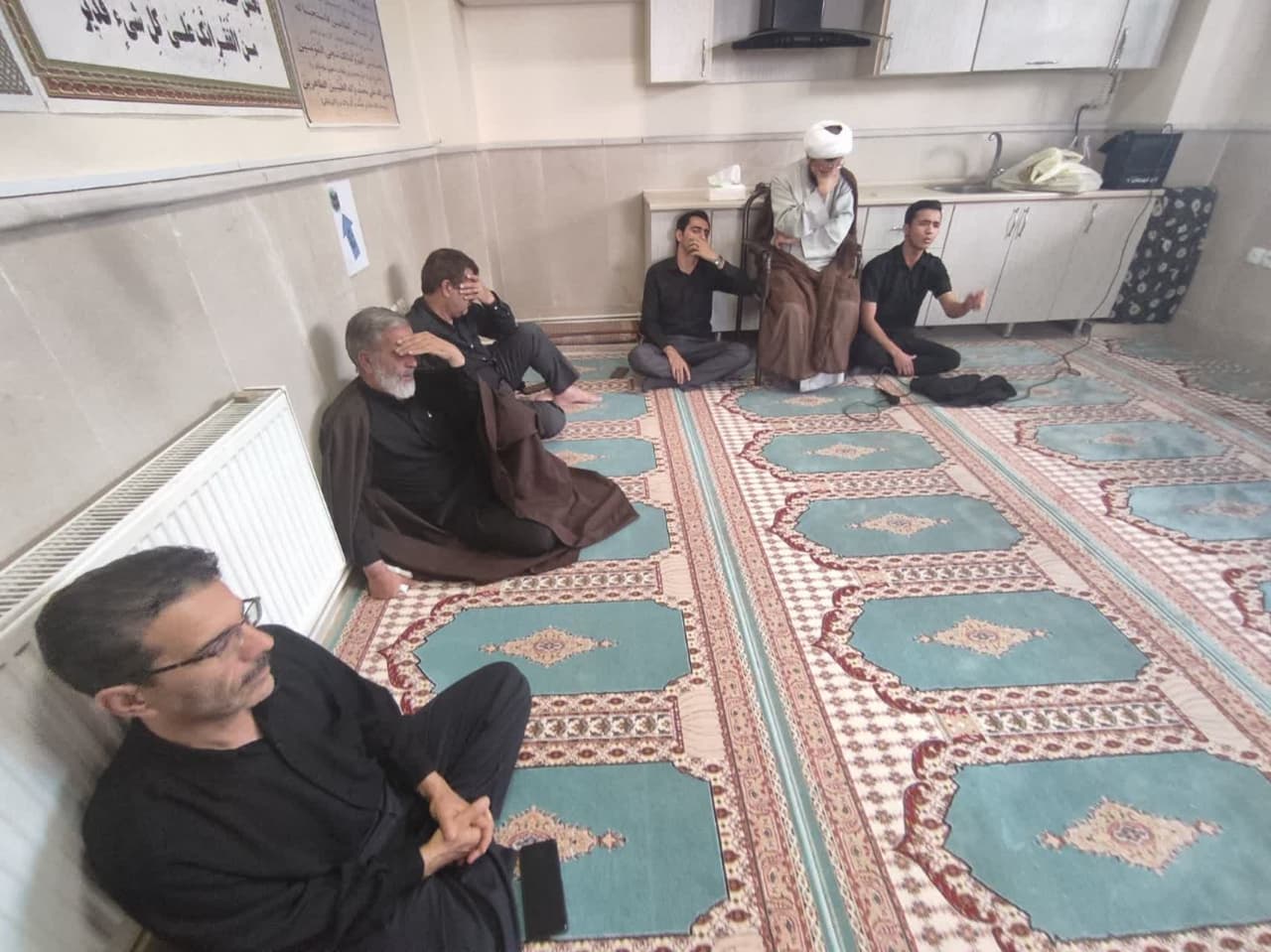 مراسم عزاداری اربعین حسینی جامعه ورزشی فوتبال