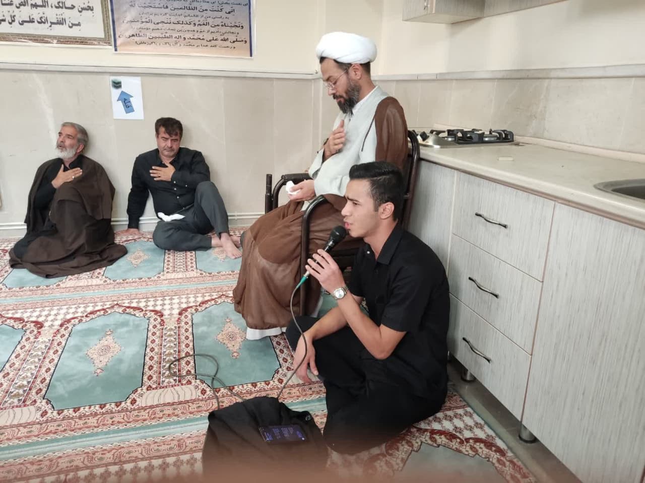 مراسم عزاداری اربعین حسینی جامعه ورزشی فوتبال