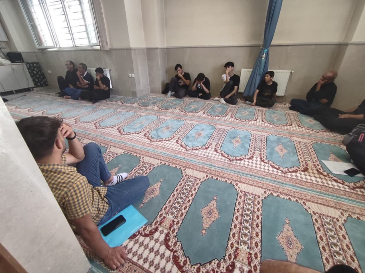 مراسم عزاداری اربعین حسینی جامعه ورزشی فوتبال