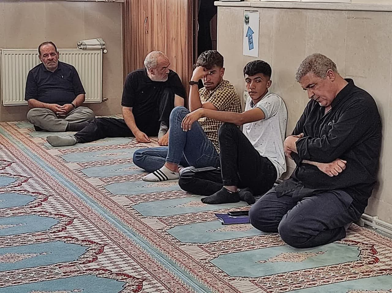 مراسم عزاداری اربعین حسینی جامعه ورزشی فوتبال