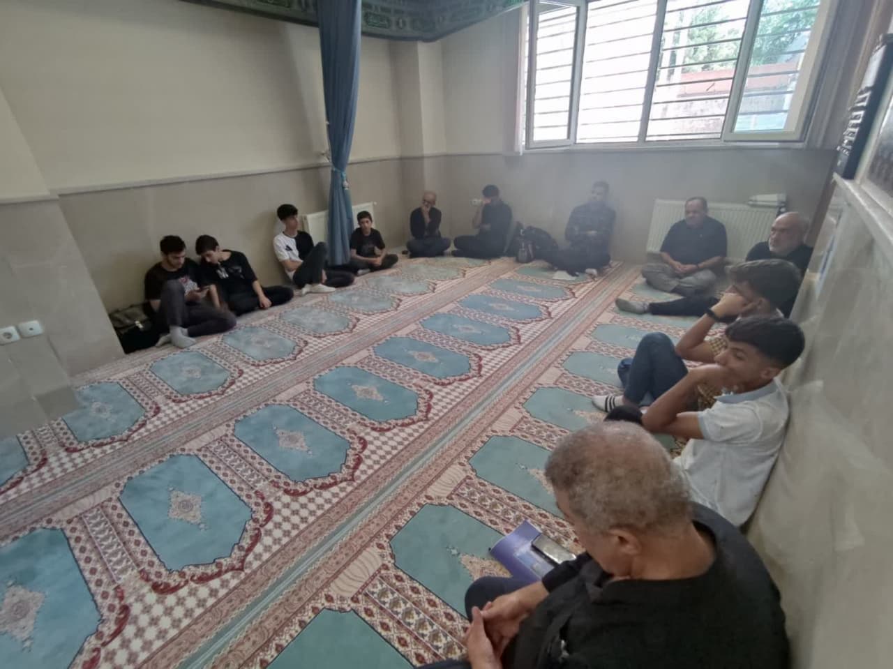 مراسم عزاداری اربعین حسینی جامعه ورزشی فوتبال