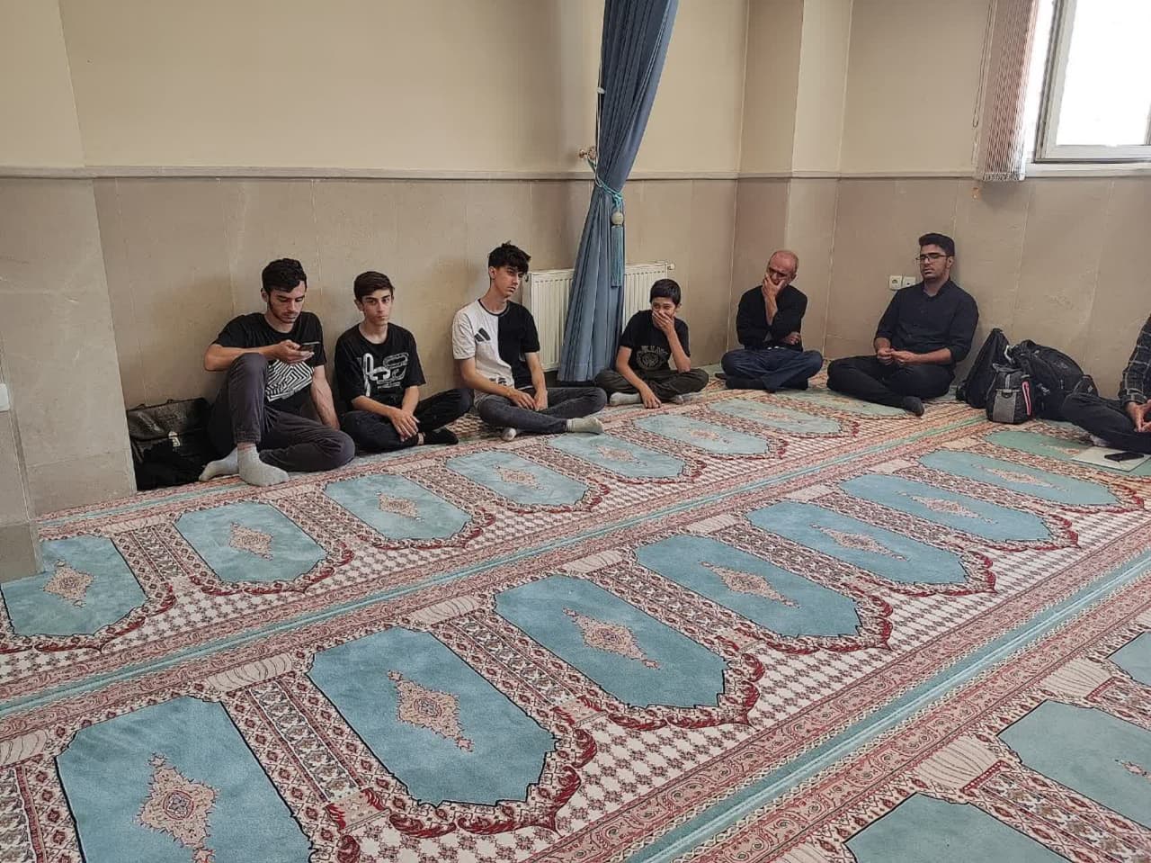 مراسم عزاداری اربعین حسینی جامعه ورزشی فوتبال