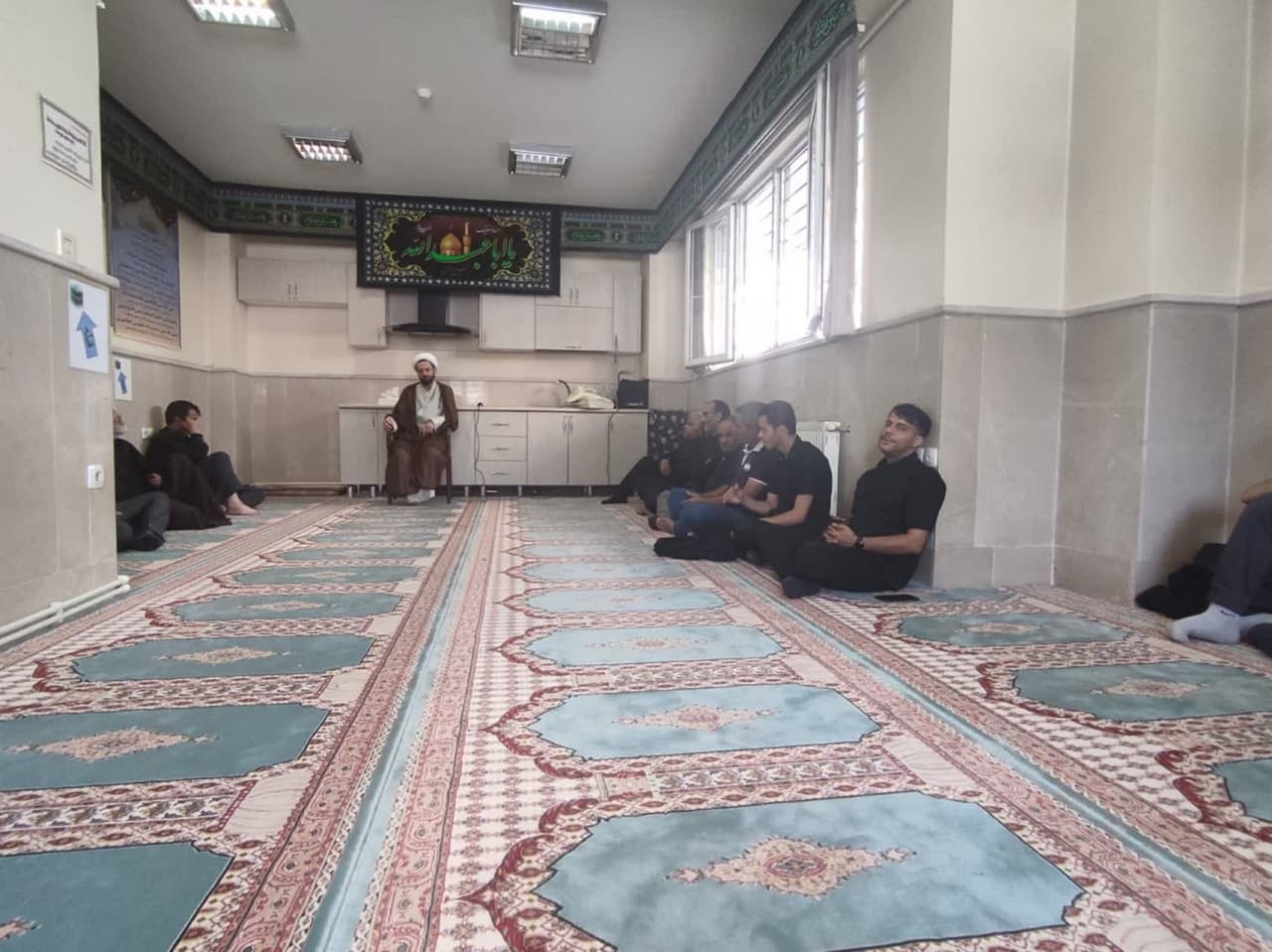 مراسم عزاداری اربعین حسینی جامعه ورزشی فوتبال