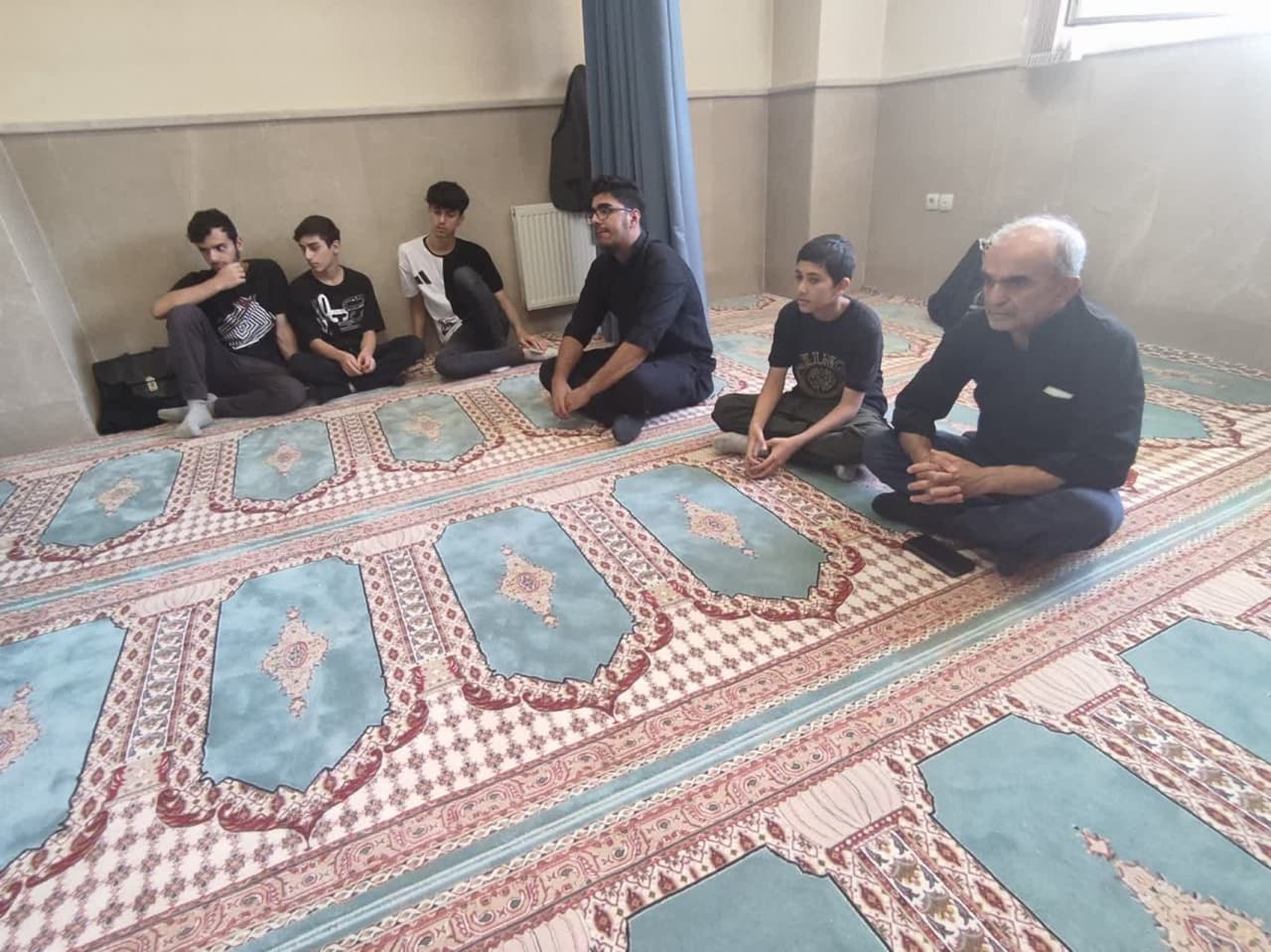 مراسم عزاداری اربعین حسینی جامعه ورزشی فوتبال