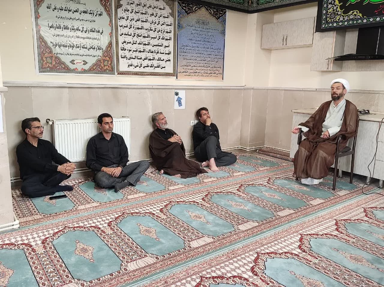 مراسم عزاداری اربعین حسینی جامعه ورزشی فوتبال