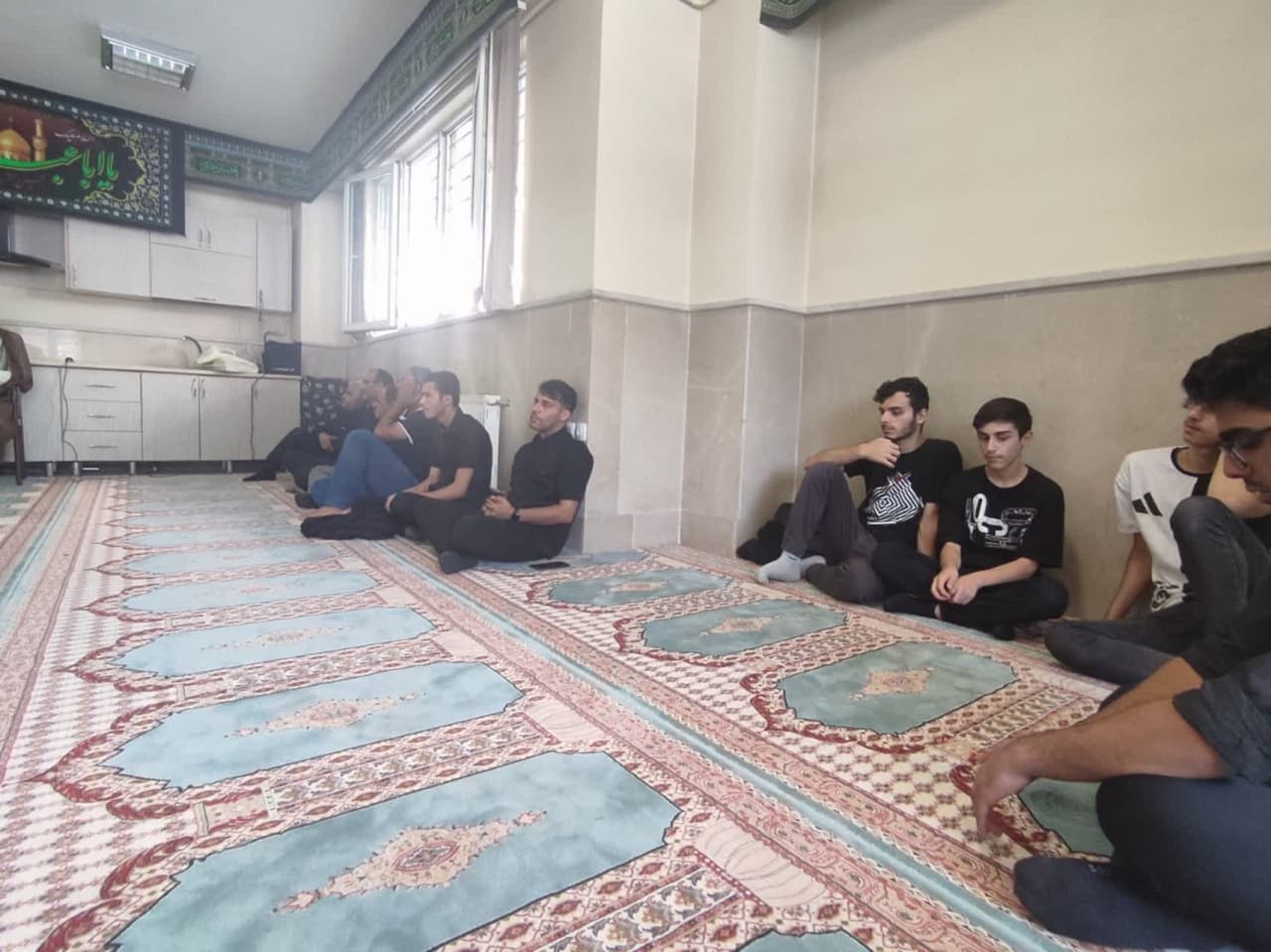 مراسم عزاداری اربعین حسینی جامعه ورزشی فوتبال