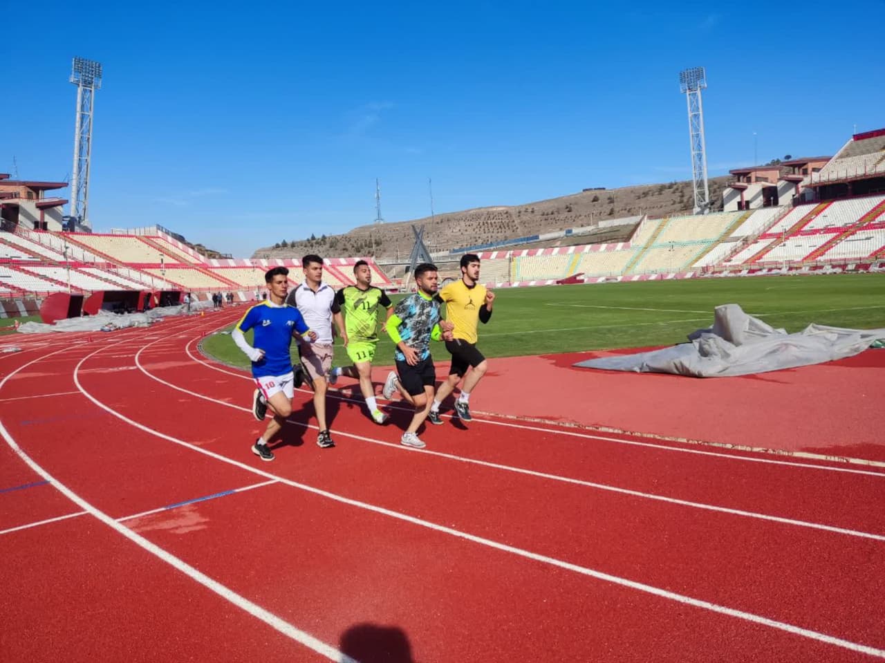 تست آمادگی جسمانی داوران فوتبال استان