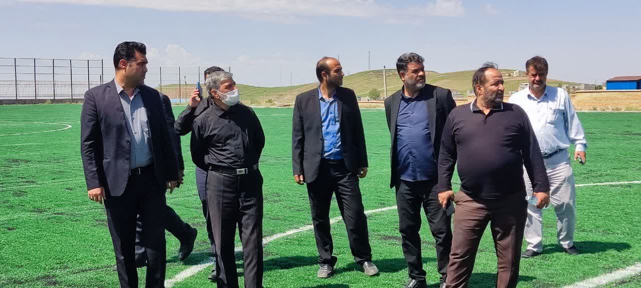 بازدید از زمین چمن مصنوعی شهرستان هریس