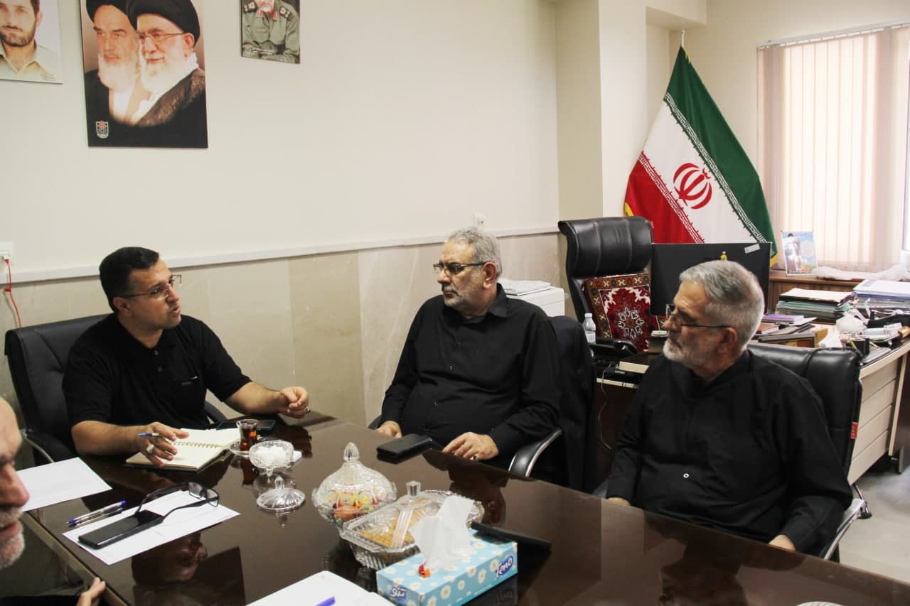 جلسه هماهنگی مراسم شب هفتم ماه محرم در سوگ حضرت اباعبدالله الحسین(ع)