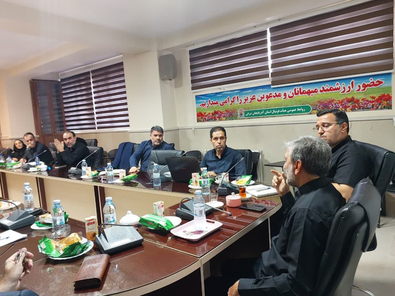 جلسه هم اندیشی سامانه جامع هیأت فوتبال استان