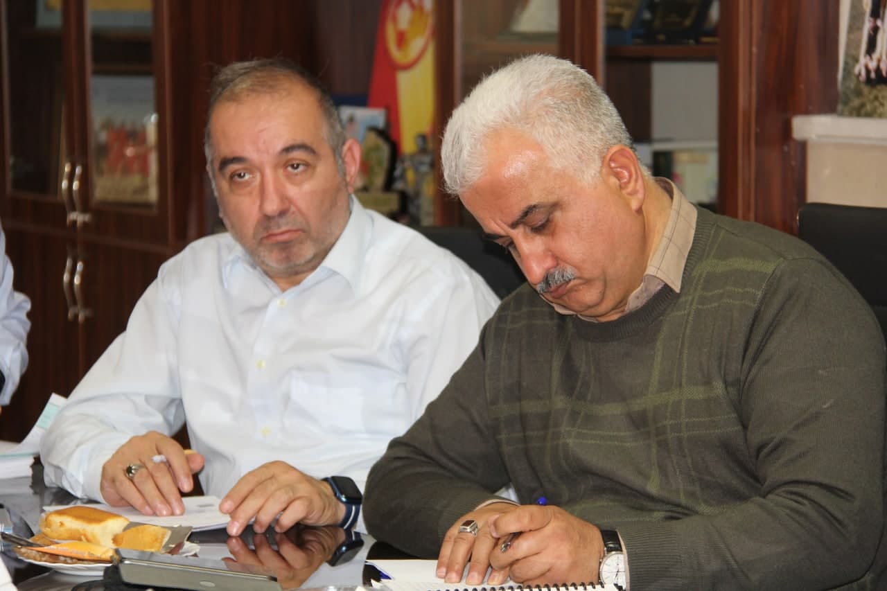 جلسه بررسی عملکرد هیأت فوتبال شهرستان ها