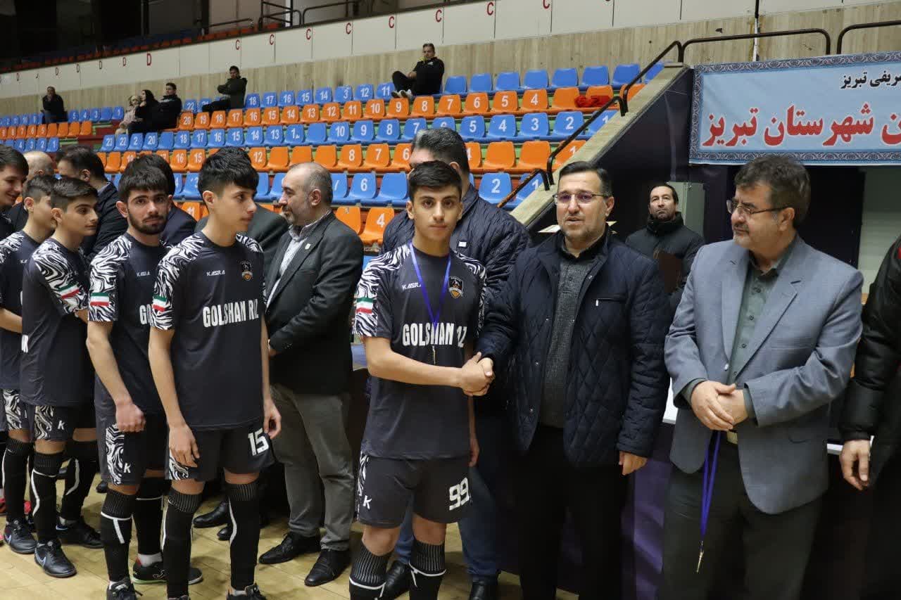 مسابقات فوتسال لیگ نونهالان ونوجوانان استان